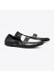  Mocassim Tory Burch Ballet Feminino Preto Branco