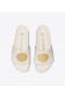  Tory Burch Patos Slides Feminino Branco