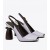  Tory Burch Marquetry Block Heels Feminino Bege