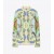  Camisas de surf estampadas Tory Burch para mulheres, cor menta