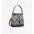  Tory Burch T Monogram Bucket Bags Feminino Azul Marinho