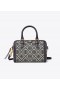  Női Tory Burch Mini T Monogram Barrel Crossbody táskák Navy