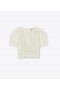  Női Tory Burch Lace Crop felsők, fehér