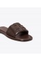  Női Tory Burch Double T Sport Slides barna