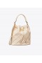  Női Tory Burch Large Fleming Soft Bucket Bags krém