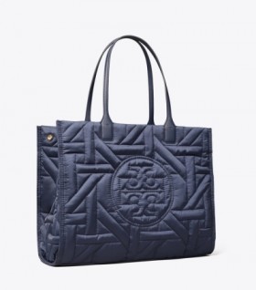  Női Tory Burch Ella Basketweave táskák Royal Navy