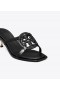  Tóraí na mBan Burch Miller Bombé Sandals SÚil Íseal Dubh
