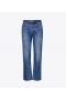  Nigh Jeans Denim Denim Clasaiceach Tory Burch na mBan