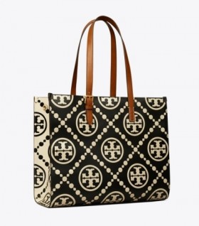  Málaí Tote Cabhraithe Codarsnacht Málaí Tote Dubh Cabhraithe na mBan Burch T Monogram