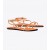  Scoilt Burch Thoraí na mBan Mignon Sandals Il-strap Orange Rose Gold