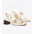  Burch Thoraí na mBan Eleanor Heel Sandals White
