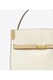  Borse a tracolla doppie Lee Radziwill di Tory Burch da donna, color crema