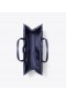  Borsa Tote Ella Basketweave da donna di Tory Burch, blu navy
