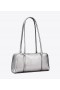  Borsa a tracolla piccola metallizzata Marshmallow Tory Burch da donna grigia