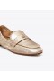 Mocassini da ballerina Tory Burch da donna color oro