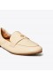  Mocassini da ballerina Tory Burch da donna color crema