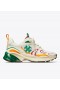  Sneakers da donna Tory Burch Good Luck Tech Trainer bianche/rosse/verdi