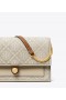 Portafoglio Tory Burch T Monogram Jacquard da donna, mini borse a tracolla, bianche