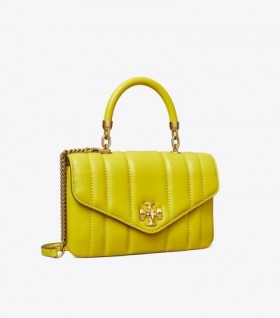 Borsa a tracolla Tory Burch Mini Kira da donna, bianca