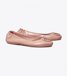  Ballerina da viaggio Minnie di Tory Burch da donna, viola