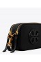  Tory Burch Mini Miller Crossbody-vesker for kvinner Svart