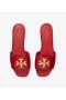  Tory Burch Eleanor Slides for kvinner, rød
