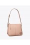  Dame Tory Burch Mcgraw Spazzolato Pickstitch Boxy skuldervesker Brun