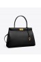  Dame Tory Burch Lee Radziwill Large Satchel Bags Svart