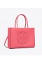  Dame Tory Burch Small Ella Bio tøyvesker Rosa
