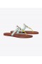 Tory Burch Miller myke sandaler for kvinner lysegrønne