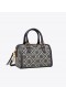  Dame Tory Burch Mini T Monogram Barrel Crossbody Vesker Navy