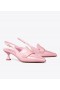  Dame Tory Burch spisse slingback pumpe hæler svart