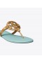  Tory Burch Miller Patent Cork Sandaler for kvinner Beige