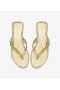 Tory Burch klassiske flipflops for kvinner, gull