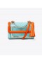  Dame Tory Burch Small Fleming Clear Cabriolet Skuldervesker Svart