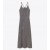  Dame Tory Burch Metallic Strikket Slip Dress Brun Flerfarget metall