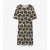  Tory Burch Rose T-skjortekjole for kvinner, svart