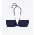  Tory Burch Bandeau bikinioverdeler for kvinner Navy
