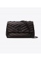  Damskie Tory Burch Small Kira Chevron Convertible Shoulder Bags Czarne