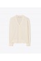 Swetry damskie Tory Burch Simone Cardigan w kolorze białym