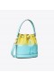  Damskie Tory Burch T Monogram Dip-dye Bucket Bags Żółte Jasnożółte