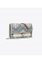  Tory Burch T Monogram Denim Portfel Crossbody Mini Torebki Damskie Niebieskie