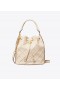  Damskie Tory Burch Large Fleming Soft Bucket Bags Kremowe