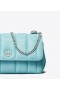  Damskie Tory Burch Mini Kira Flap Torebki na ramię Czarne