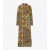  Sukienka damska Tory Burch T Garden Mockneck w kolorze brązowym