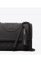  Genți de umăr convertibile Tory Burch Fleming Matte pentru femei negre