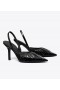  Tocuri Tory Burch Runway Slingback Pump pentru femei, negru