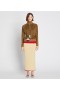  Jachete de trening Tory Burch Side Stripe cu jumătate de fermoar maro