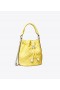  Genți de damă Tory Burch Small Fleming Soft Patent Border Lemon White