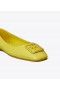  Balerina Tory Burch Georgia de damă, verde deschis